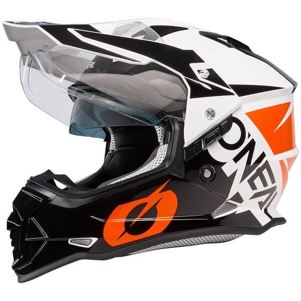 O'Neal 2024 Motocross Helmet SIERRA R Black Orange